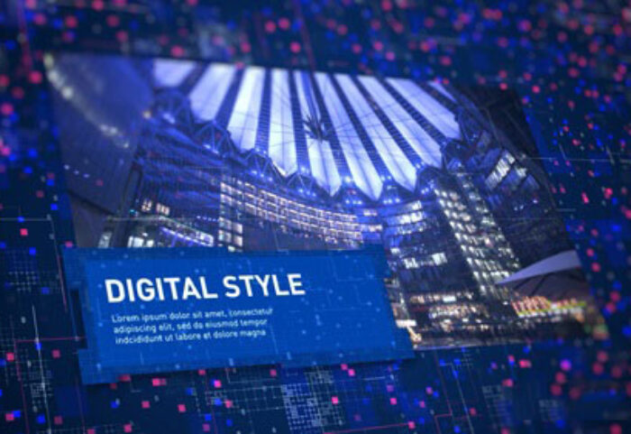پروژه افتر افکت معرفی شرکت و محصولات Digital Corporate