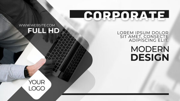 پروژه افتر افکت معرفی شرکت و محصولات Trendy Corporate Slideshow