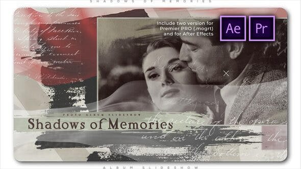 پروژه پریمیر با موزیک آلبوم خاطرات Shadows of Memories Album Slideshow پروژه پریمیر با موزیک آلبوم خاطرات Shadows of Memories Album Slideshow