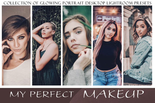 پریست لایت روم حرفه ای رتوش پرتره My Perfect Makeup Lightroom Desktop Presets