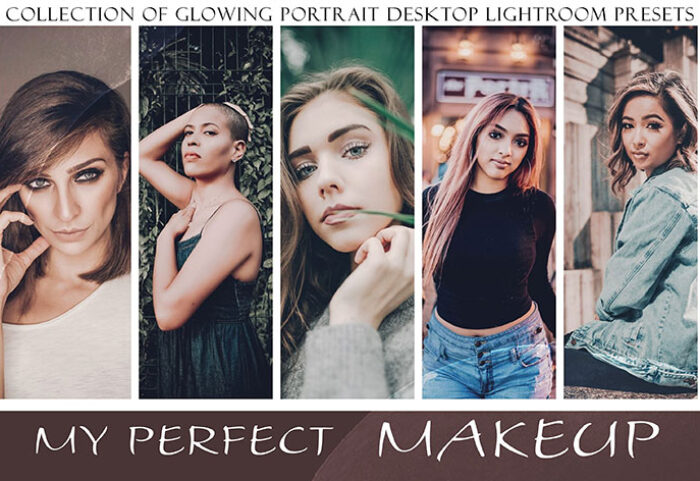 پریست لایت روم حرفه ای رتوش پرتره My Perfect Makeup Lightroom Desktop Presets