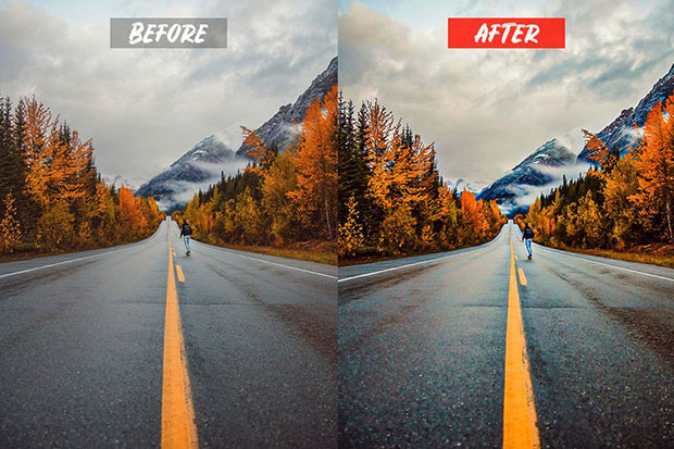 پریست لایت روم دسکتاپ و موبایل تم مسافرت Travel Lightroom Presets