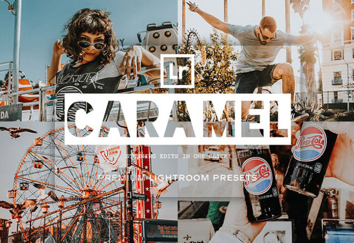 پریست لایت روم دسکتاپ و موبایل تم کارامل Caramel Lightroom Presets