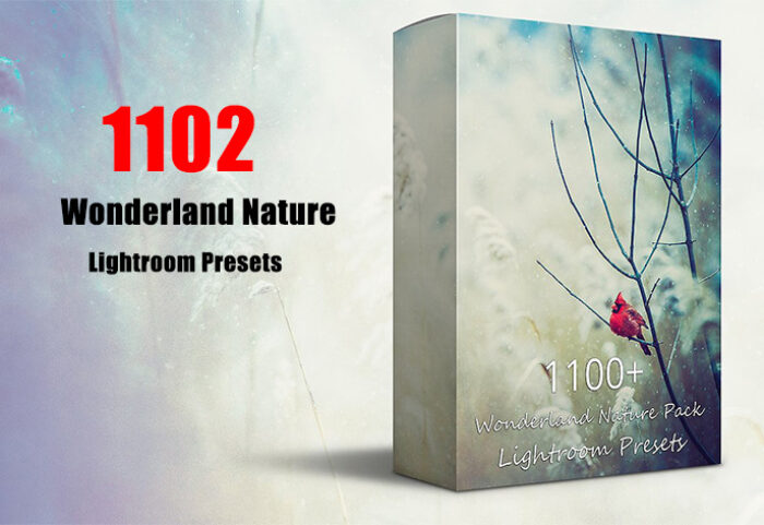 پکیج 1102 پریست لایت روم حرفه ای عجایب طبیعت Wonderland Nature Pack Presets