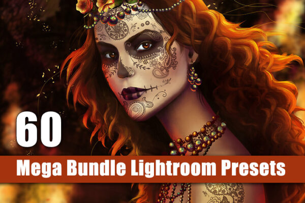 پکیج 60 پریست لایت روم حرفه ای Mega Bundle Lightroom Presets