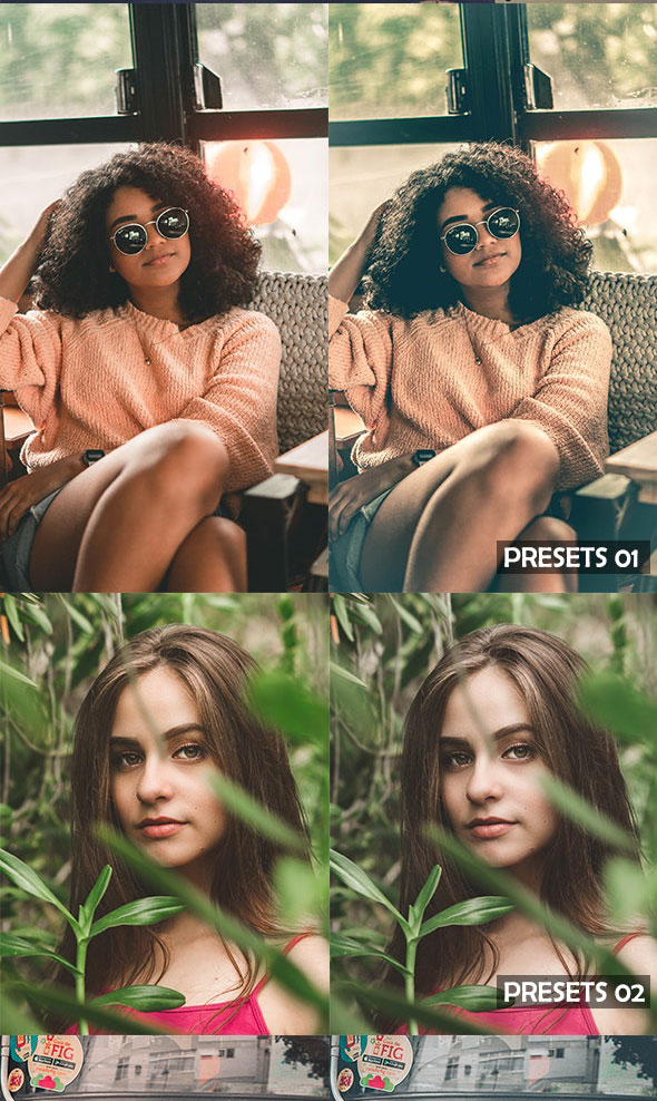 پکیج 60 پریست لایت روم حرفه ای Mega Bundle Lightroom Presets پکیج 60 پریست لایت روم حرفه ای Mega Bundle Lightroom Presets