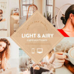 10 پریست لایت روم دسکتاپ و موبایل Light and Airy Warm Lightroom Preset
