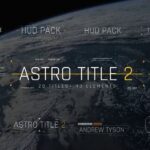 20 تایتل آماده پریمیر رزولوشن 4K افکت مدرن Astro Title