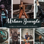 20 پریست لایت روم حرفه ای عکاسی خیابانی Urban Jungle Mobile & Desktop Presets Street Style Presets