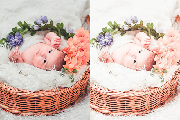 20 پریست لایت روم حرفه ای نوزاد Newborn Baby Mobile & Desktop Lightroom Presets 20 پریست لایت روم حرفه ای نوزاد Newborn Baby Mobile & Desktop Lightroom Presets