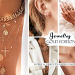 20 پریست لایت روم دسکتاپ و موبایل جواهرات Jewelry Lightroom Presets Gold Edition