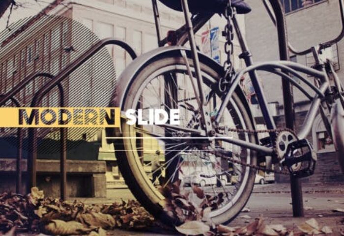 پروژه آماده افتر افکت با موزیک وله سبک مدرن Modern Slide