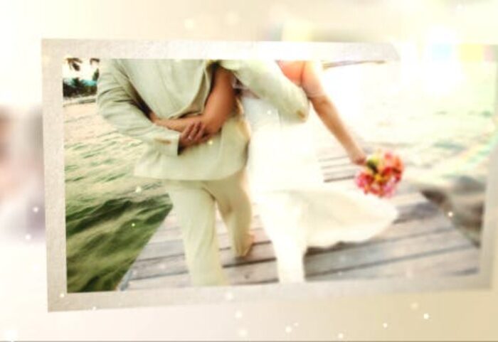 پروژه افتر افکت با موزیک اسلایدشو عروسی Memories Slide Show