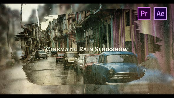پروژه پریمیر اسلایدشو با موزیک افکت شیشه باران زده Cinematic Rain Slideshow پروژه پریمیر اسلایدشو با موزیک افکت شیشه باران زده Cinematic Rain Slideshow