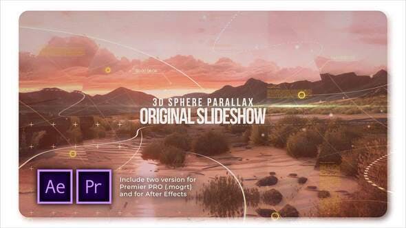 پروژه پریمیر اسلایدشو با موزیک افکت 3 بعدی پارالاکس 3D Sphere Original Parallax Slideshow پروژه پریمیر اسلایدشو با موزیک افکت 3 بعدی پارالاکس 3D Sphere Original Parallax Slideshow