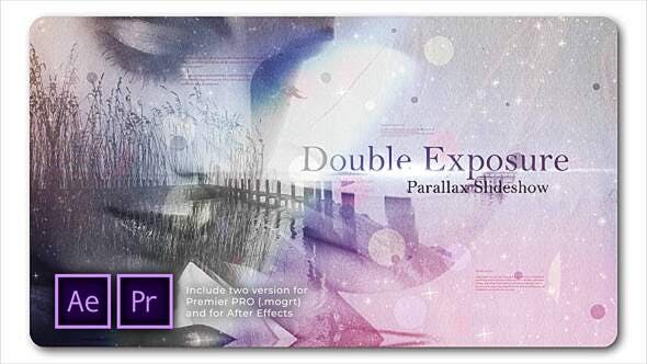 پروژه پریمیر اسلایدشو با موزیک دابل اکسپوژر پارالاکس Double Exposure Parallax Slideshow پروژه پریمیر اسلایدشو با موزیک دابل اکسپوژر پارالاکس Double Exposure Parallax Slideshow