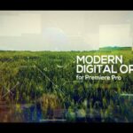 پروژه پریمیر اسلایدشو مدرن با موزیک Modern Digital Opener for Premiere Pro