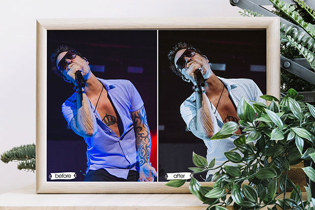 پریست لایتروم دسکتاپ و موبایل تم کنسرت شبانه Concert Night Lightroom Presets پریست لایتروم دسکتاپ و موبایل تم کنسرت شبانه Concert Night Lightroom Presets