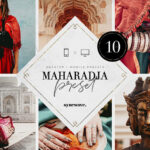 10 پریست لایت روم دسکتاپ و موبایل تم هند Maharadja Lightroom Presets Bundle