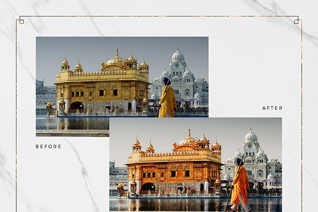 10 پریست لایت روم دسکتاپ و موبایل تم هند Maharadja Lightroom Presets Bundle 10 پریست لایت روم دسکتاپ و موبایل تم هند Maharadja Lightroom Presets Bundle