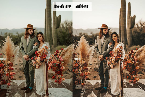 20 پریست حرفه ای لایت روم عروسی Boho Wedding Lightroom Presets 20 پریست حرفه ای لایت روم عروسی Boho Wedding Lightroom Presets