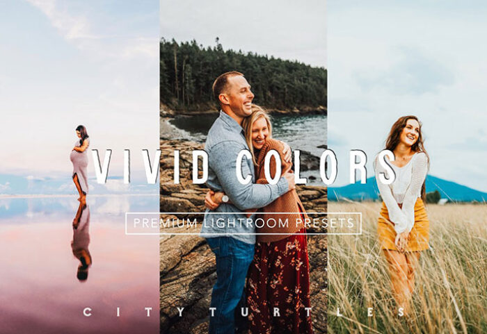 24 پریست لایت روم دسکتاپ و موبایل BRIGHT VIVID COLOR LIGHTROOM PRESETS