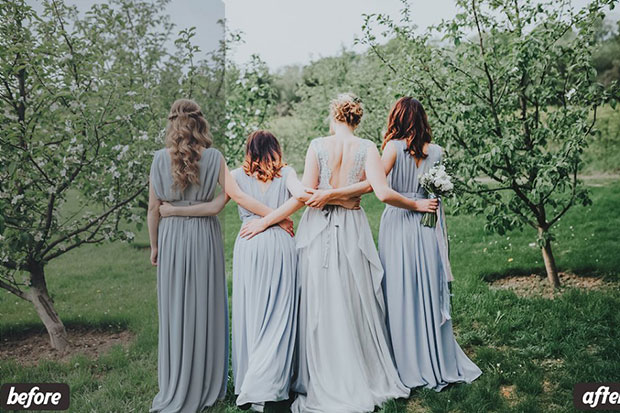 26 پریست لایت روم عروسی و پریست کمرا راو فتوشاپ Wedding Lightroom Presets