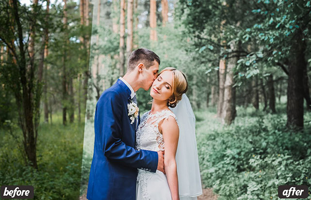 30 پریست لایت روم عروسی و پریست فتوشاپ Bright Airy Lightroom Presets