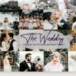 40 پریست لایت روم حرفه ای عروسی The Wedding Lightroom Presets