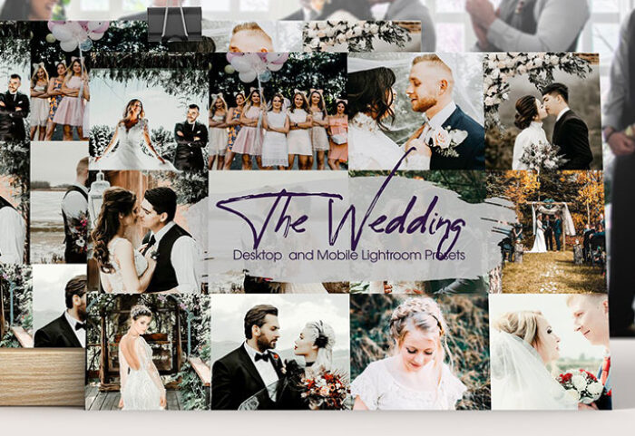 40 پریست لایت روم حرفه ای عروسی The Wedding Lightroom Presets