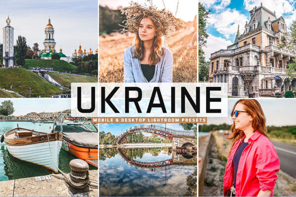 40 پریست لایت روم و کمرا راو اوکراین روسیه Ukraine Pro Lightroom Presets