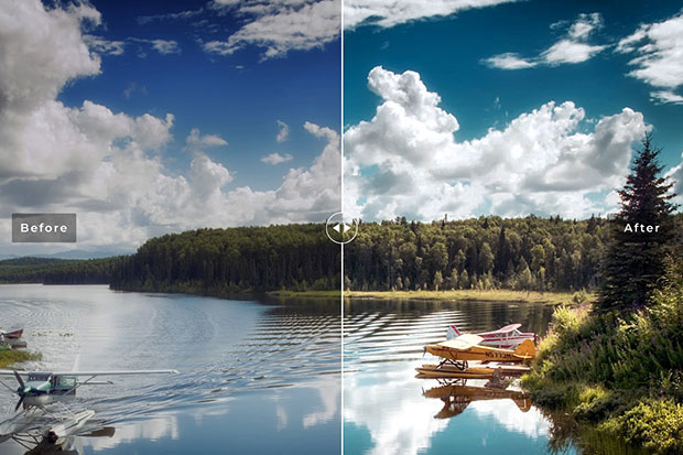 40 پریست لایت روم و کمرا راو تم آلاسکا Alaska Pro Lightroom Presets 40 پریست لایت روم و کمرا راو تم آلاسکا Alaska Pro Lightroom Presets