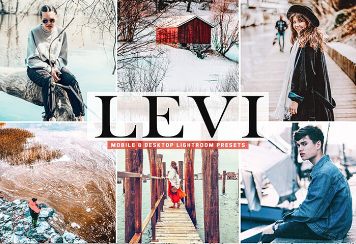 40 پریست لایت روم و کمرا راو و اکشن فتوشاپ Levi Pro Lightroom Presets
