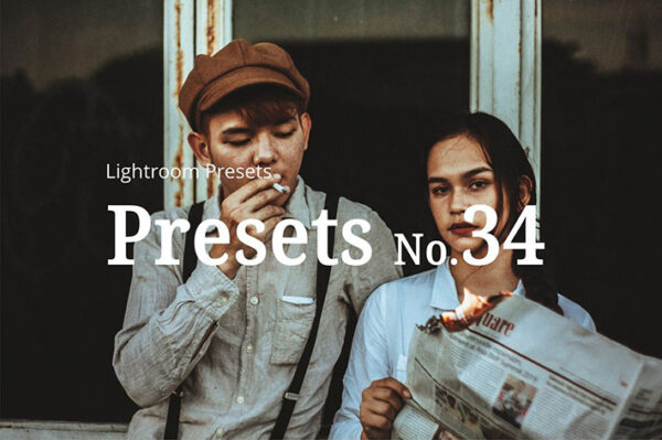 دانلود 10 پریست پرتره لایت روم Portrait Matte Lightroom Presets