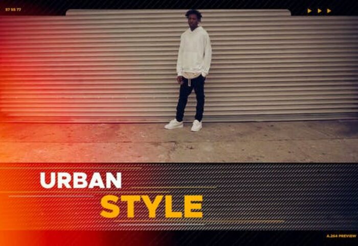 پروژه اسلایدشو پریمیر با موزیک تم پاپ Hip-Hop Opener