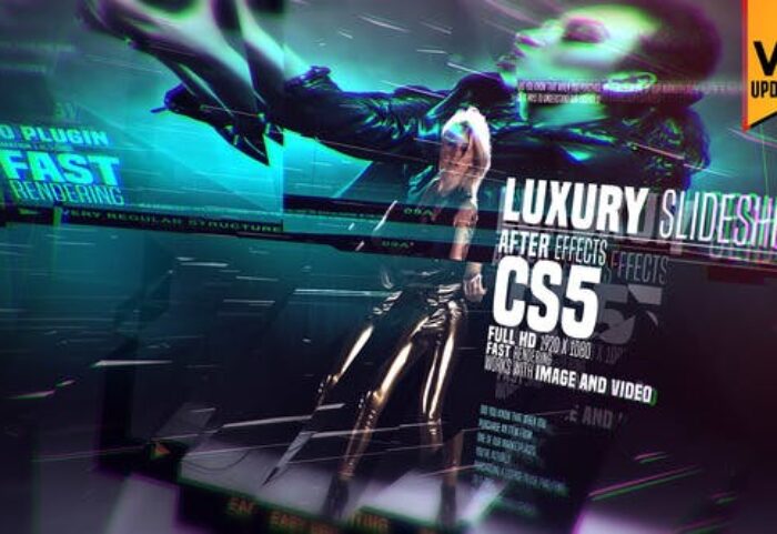 پروژه افتر افکت با موزیک اسلایدشو لوکس Luxury Slideshow