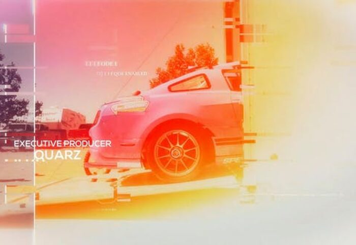 پروژه پریمیر اسلایدشو با موزیک افکت نویز حرفه ای Glitch Media Reel