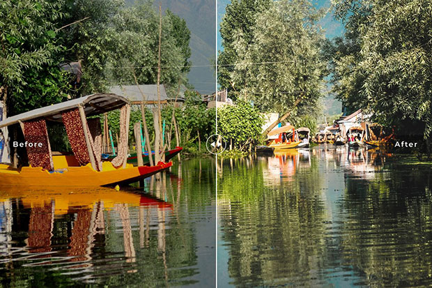 پریست لایت روم و کمرا راو تم سریناگار کشمیر Srinagar Pro Lightroom Presets