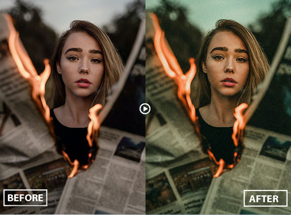 پکیج پریست لایت روم و پریست کمرا راو Lightroom Presets Bundle by presetsh