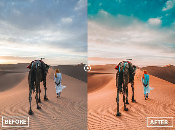 پکیج پریست لایت روم و پریست کمرا راو Lightroom Presets Bundle by presetsh