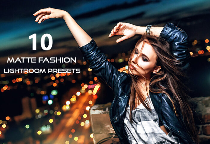 10 پریست لایت روم حرفه ای تم فشن و اسپرت Matte Fashion Lightroom Presets