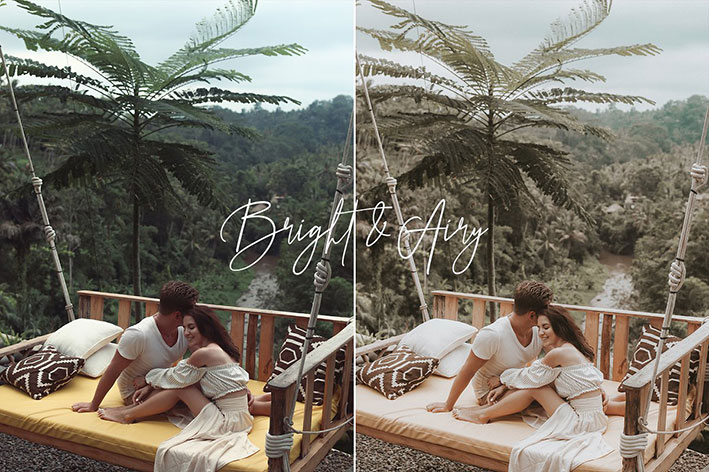 10 پریست لایت روم دسکتاپ و موبایل تم عروس رویایی Bright Airy Wedding Preset Pack 10 پریست لایت روم دسکتاپ و موبایل تم عروس رویایی Bright Airy Wedding Preset Pack