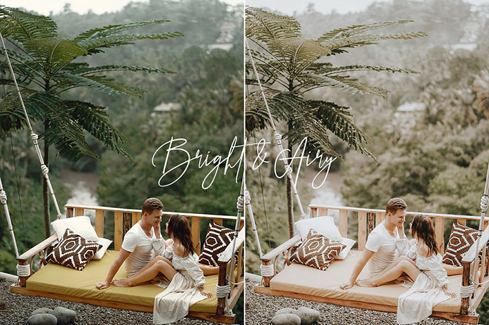 10 پریست لایت روم دسکتاپ و موبایل تم عروس رویایی Bright Airy Wedding Preset Pack 10 پریست لایت روم دسکتاپ و موبایل تم عروس رویایی Bright Airy Wedding Preset Pack