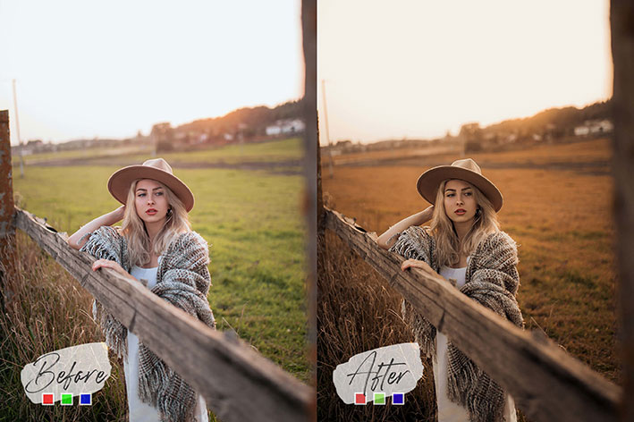 12 پریست لایت روم حرفه ای مد روز Warm Mood Lightroom Desktop and Mobile Presets 12 پریست لایت روم حرفه ای مد روز Warm Mood Lightroom Desktop and Mobile Presets