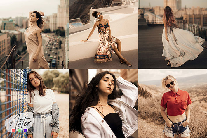 12 پریست لایت روم حرفه ای مد روز Warm Mood Lightroom Desktop and Mobile Presets 12 پریست لایت روم حرفه ای مد روز Warm Mood Lightroom Desktop and Mobile Presets