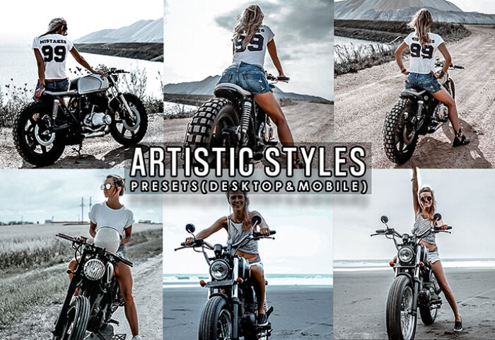 12 پریست لایت روم و پریست کمرا راو فتوشاپ سبک زندگی Artistic Lifestyles Presets