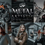 15 پریست لایت روم و پریست کمرا راو فتوشاپ تم فلز Artistic Metal Lightroom Presets