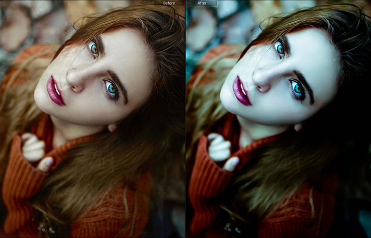 16 پریست لایت روم حرفه ای رتوش پوست صورت Skin Retouch Pro Lightroom Presets