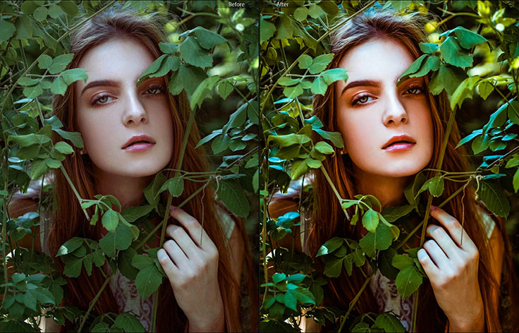 16 پریست لایت روم حرفه ای رتوش پوست صورت Skin Retouch Pro Lightroom Presets
