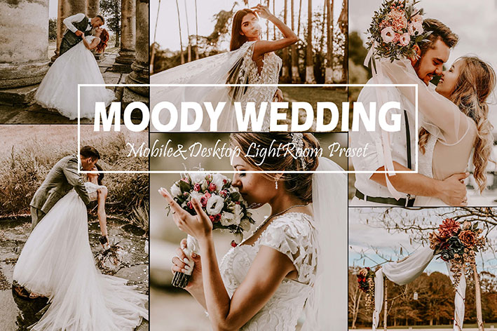 20 پریست لایت روم حرفه ای عروس پاییز Moody Wedding Mobile & Desktop Lightroom Presets Fall LR 20 پریست لایت روم حرفه ای عروس پاییز Moody Wedding Mobile & Desktop Lightroom Presets Fall LR